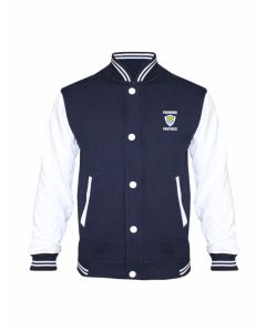 PU Crest Varsity Jacket
