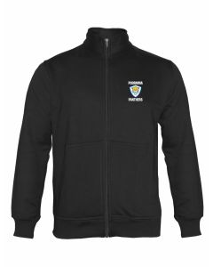 PU Crest Zipper Jacket